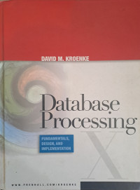 Image of Databese Processing ; Fundamentals, Desain And Implementation