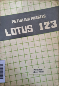 Image of Petunjuk Praktis Lotus 123